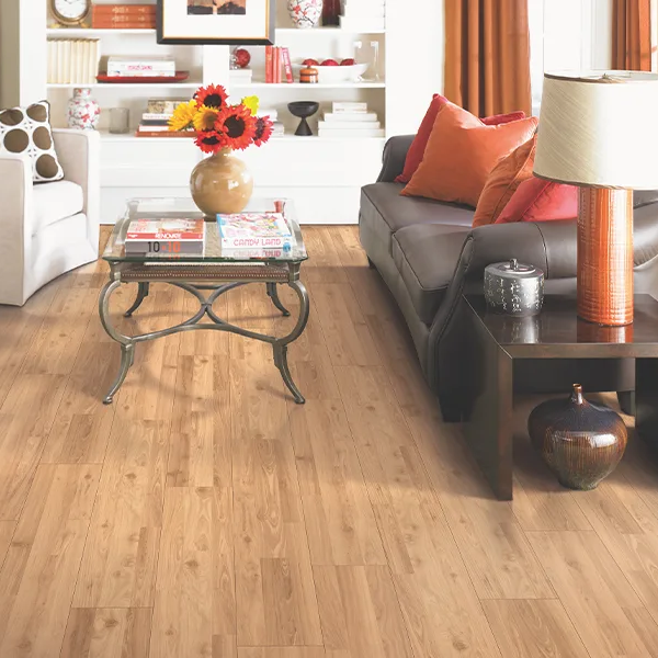 Laminate floor accents in Edwardsville IL at ArchView Flooring