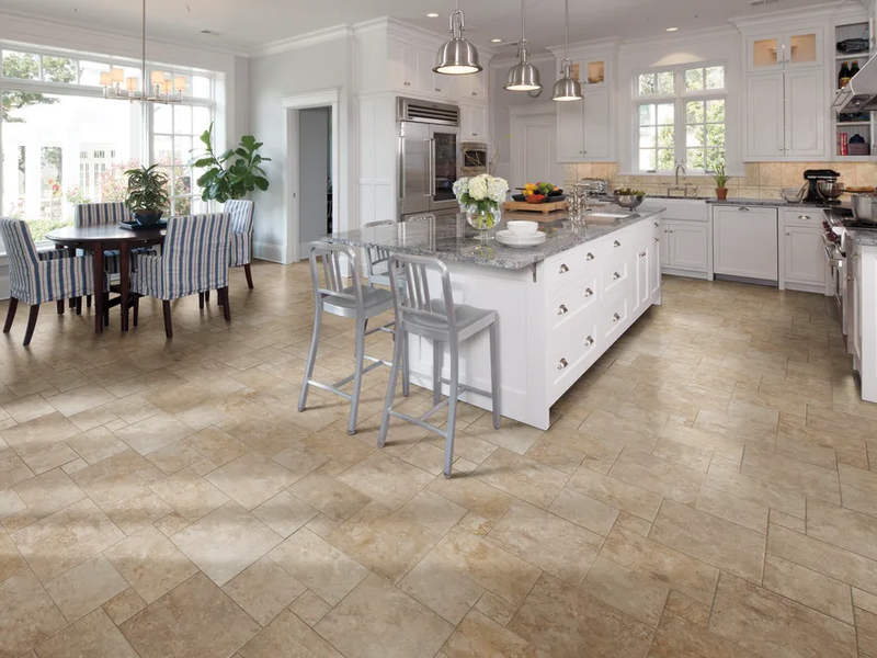 Kitchen with tile flooring in Edwardsville, IL