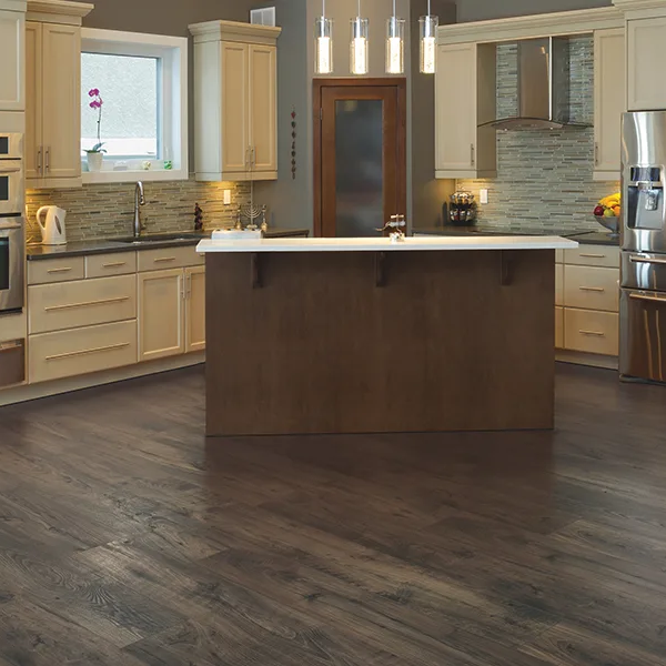 Wood look laminate flooring in Edwardsville IL at ArchView Flooring
